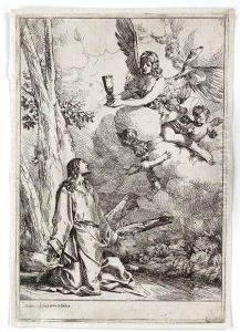 Christ On The Mount Of Olives
