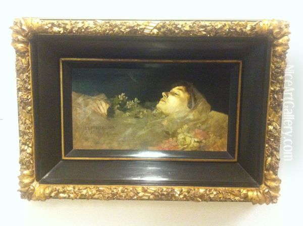 Portrait of deceased Elisa Masrieras - view 1