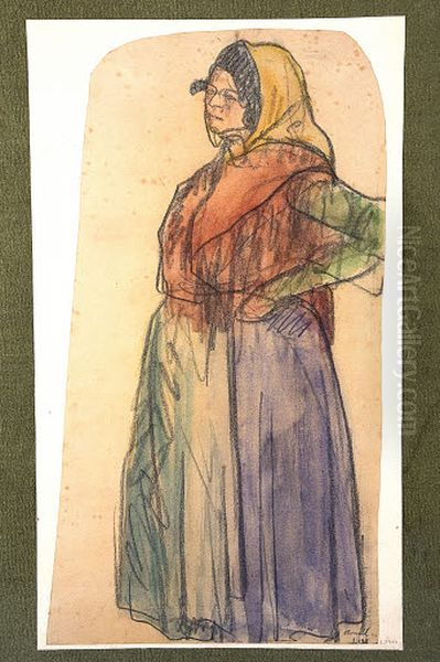The gypsy woman - view 1