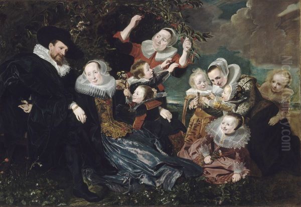 Portrait of Beresteyn-van der Eem family - view 1