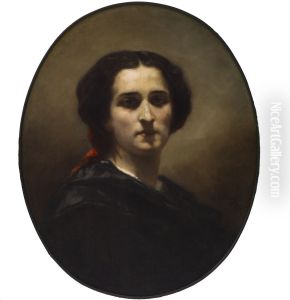 A Portrait by Charles Louis Muller