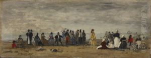 Trouville by Eugene Louis Boudin