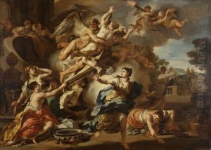 The Abduction of Orithyia by Francesco Solimena