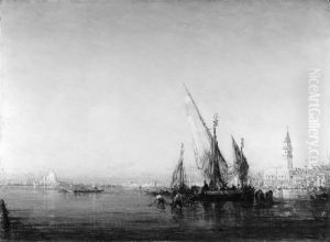 Venice, Midday by Felix Ziem