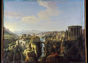 View of Tivoli by (circle of) Wittel, Gaspar van (Vanvitelli)