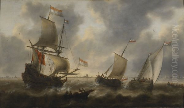 Ships at Sea - view 1