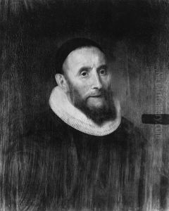 Portrait Of a Man at Age 67 by Jacob Gerritsz. Cuyp