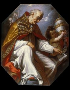Saint Gregory the Great by Jacopo Vignali