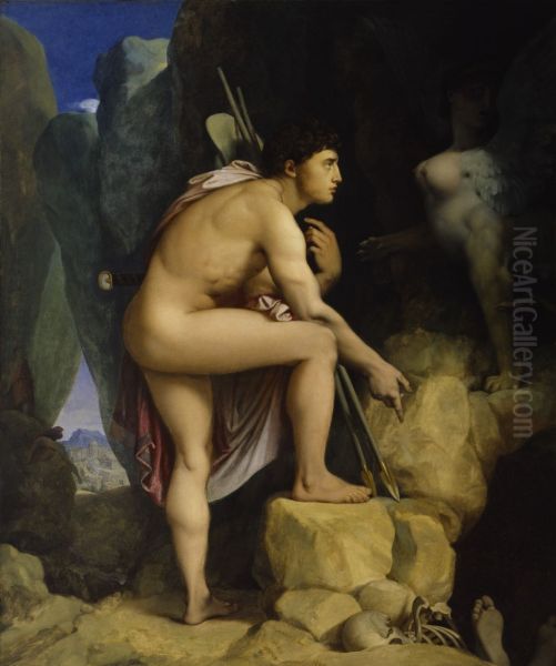 Oedipus and the Sphinx - view 1
