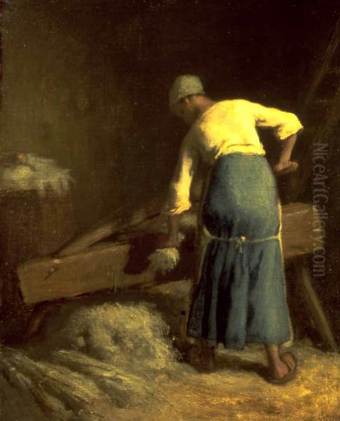 Breaking Flax - view 1