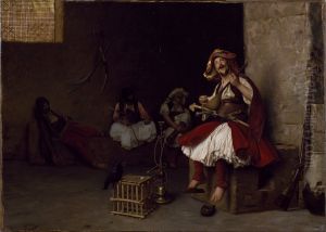 Bashi-Bazouk Singing by Jean-Leon Gerome