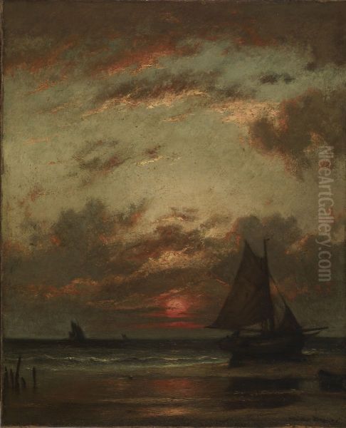 Sunset on the Coast - view 1