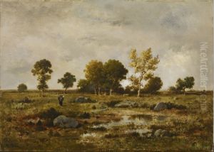 Effect of Autumn, Fontainebleau by Narcisse Virgilio Diaz