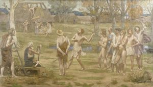 "Ludus Pro Patria" by Pierre Puvis de Chavannes