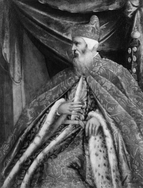 Portrait of DogeMarino Grimani(1532-1605) - view 1