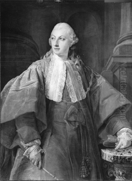 Portrait of Prince Abbondio Rezzonico as Senator of Rome - view 1