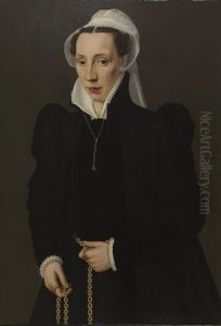 Portrait of a Woman with a Pomander Portrait of a Woman with a Pomander