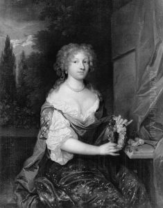 Portrait of a Young Woman with a Garland