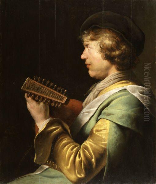 Lute Player - view 1