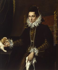 Portrait of Ginevra Aldrovandi Hercolani by Lavinia Fontana