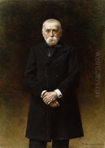 Portrait of William T. Walters by Leon Bonnat