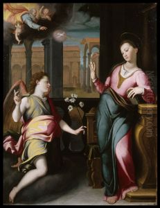 Annunciation by Santi Di Tito