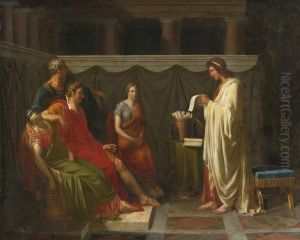 Virgile lisant son Eneide devant Auguste
