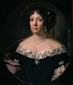 Portrait of a lady in black