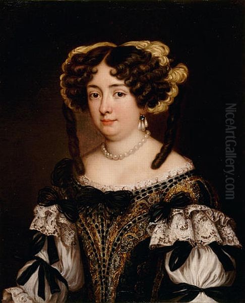 Portrait of Eleonora Boncompagni Borghese (`1642-1693) - view 1