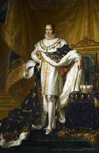 Joseph Bonaparte, king of Spain, in coronation robes by Francois Gerard
