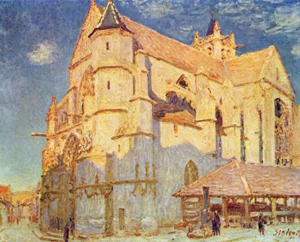 Eglise de Moret - view 1