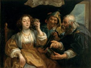 Connais toi toi-meme ; la jeunesse entre le vice et la vertu by Jacob Jordaens