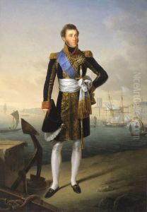 Louis-Antoine d'Artois, duc d'Angouleme (1775-1844), Grand-Amiral de France by Francois Kinson