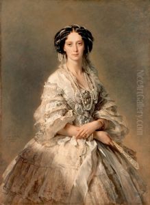Portrait of Empress Maria Alexandrovna by Franz Xavier Winterhalter
