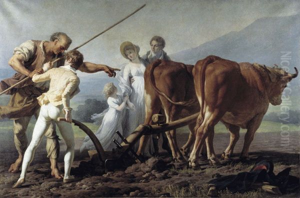 The Ploughing Lesson - view 1
