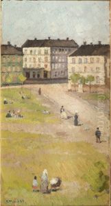 Afternoon at Olaf Rye's Square