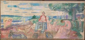 Alma Mater by Edvard Munch