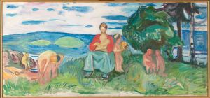 Alma Mater by Edvard Munch