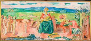 Alma Mater by Edvard Munch