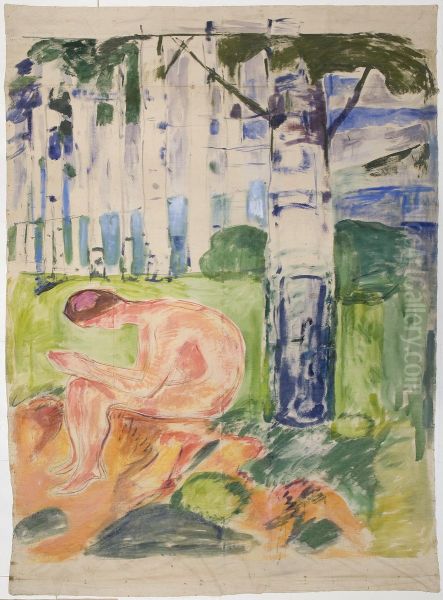 Seated Youth - view 1