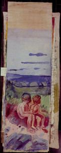 Two Seated Children Two Seated Children