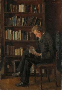 Andreas Reading by Edvard Munch