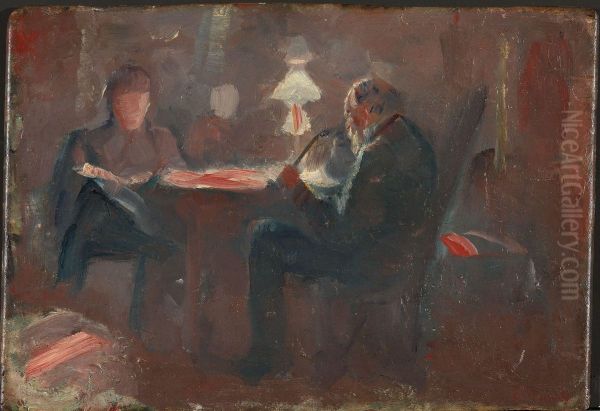 Around the Paraffin Lamp - view 1