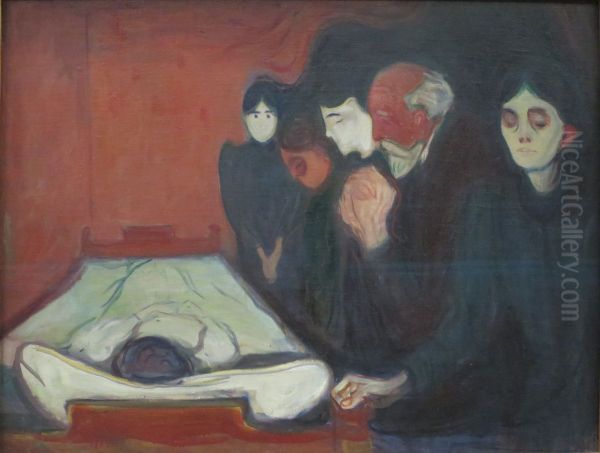 At the Deathbed - view 1