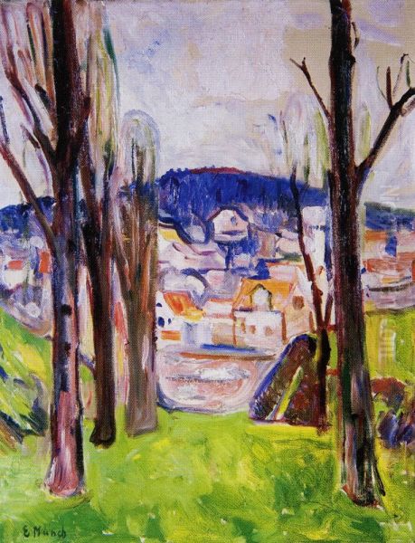 Avenue in Kragero - view 1