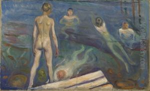 Bathing Boys by Edvard Munch