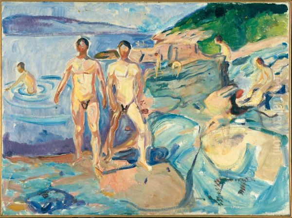 Bathing Men - view 1