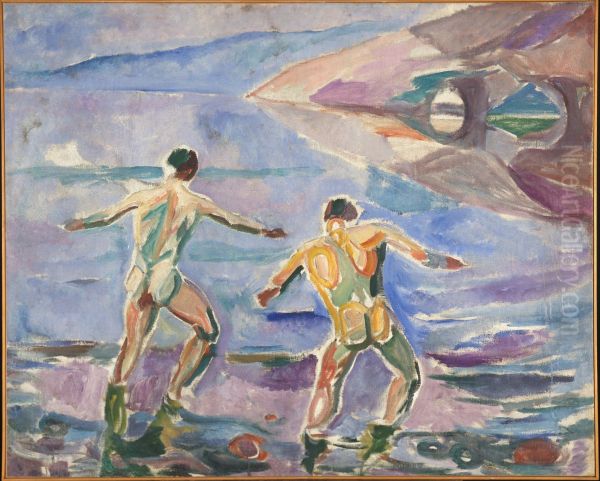 Bathing Men - view 1