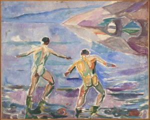 Bathing Men by Edvard Munch