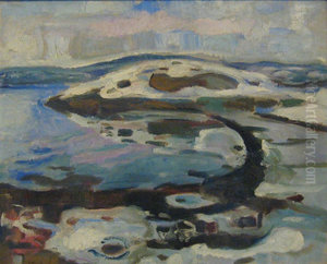Winter Landscape at Hvitsten